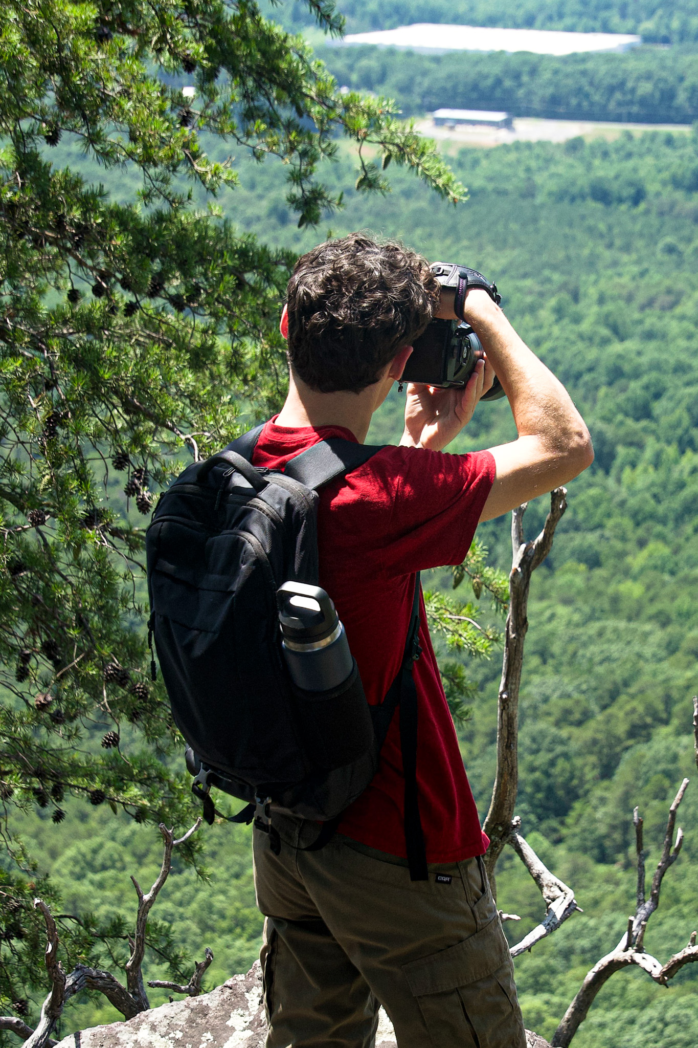 Shayne Goldstein photographing