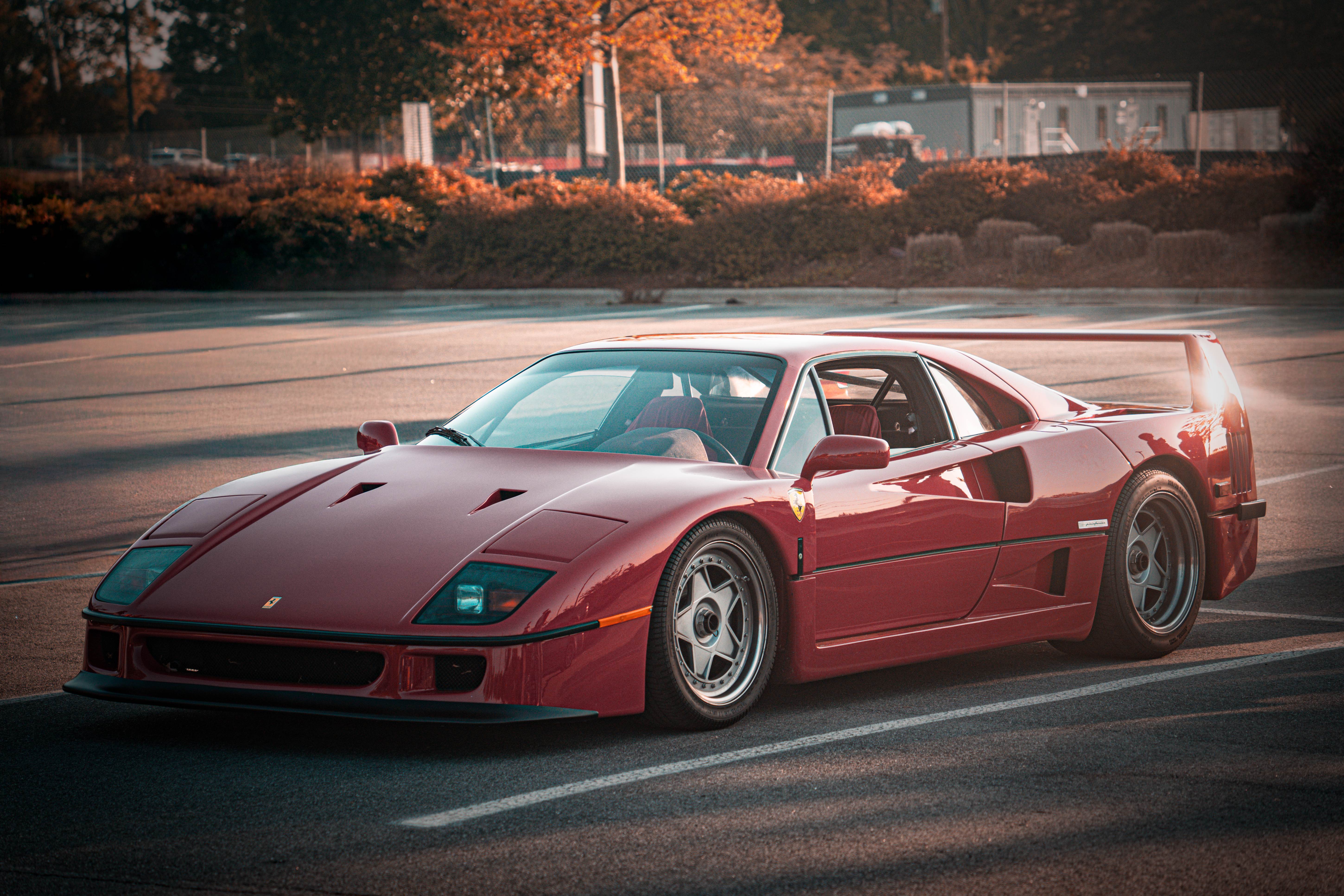 Ferrari Vintage Close Up